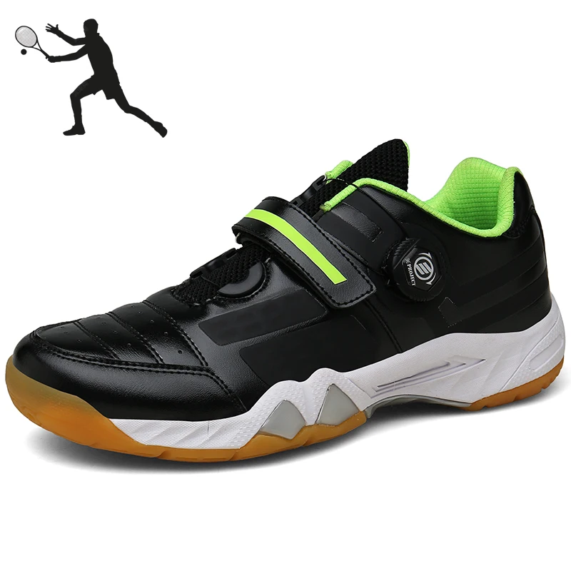 

Men Tennis Shoes 2021 High Quality EVA Muscle Anti-Slippery Tennis Training Professional Sneakers Women Sport Badminton Shoes