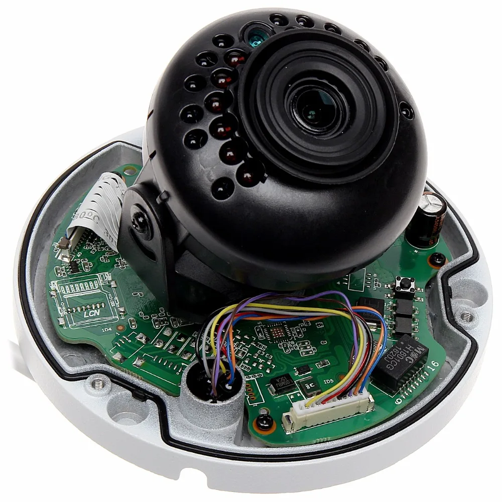 IP камера dahua внутренняя 8 МП купольная инфракрасная IK10 Poe 30 м 1/1 дюйма|Камеры