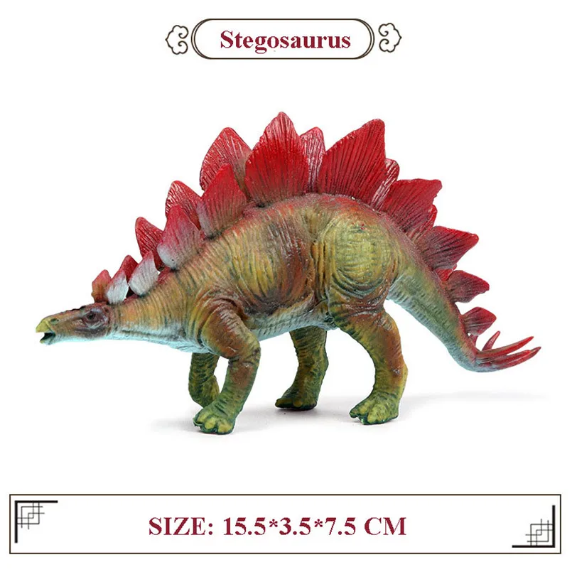 

12Pcs/set Big Size Dinosaur Jurassic Wild Life Model Toy Set Action Figure Dinosaur Children Simulation Toys For Boys Gift