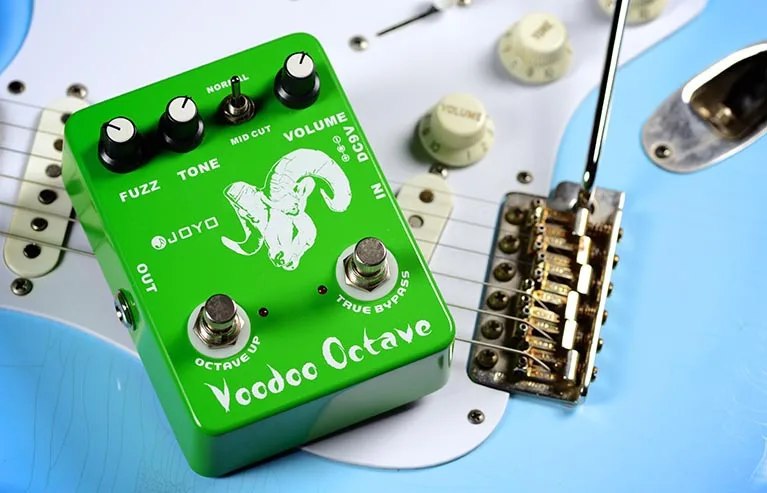 JF-12 Voodoo octave / Octave Guitar Effect Pedal Electric Bass Dynamic Compression Effects True Bypass Musical Accessory | Спорт и