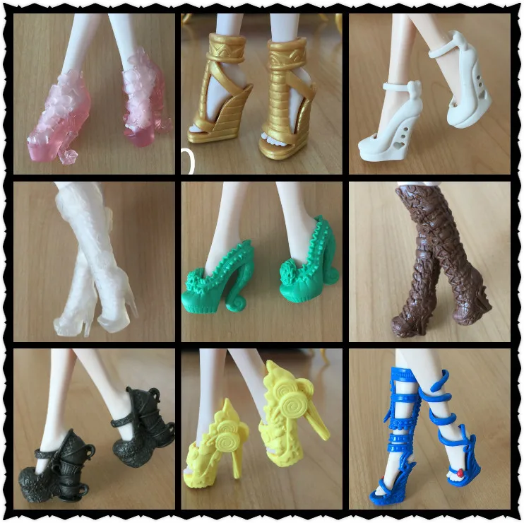 

beautiful shoes of Monster high school Shoes Doll Shoes many kinds gift for girl