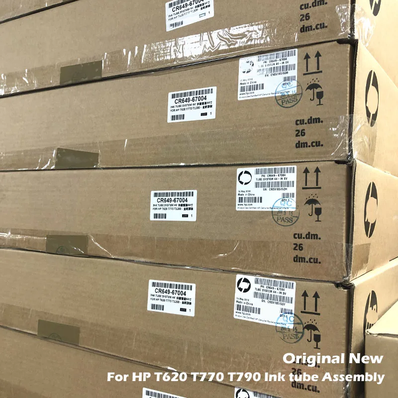 Оригинал новый телефон Φ для HP T620 T770 T790 комплект чернильных трубок T795 1120 T1300 T2300 770