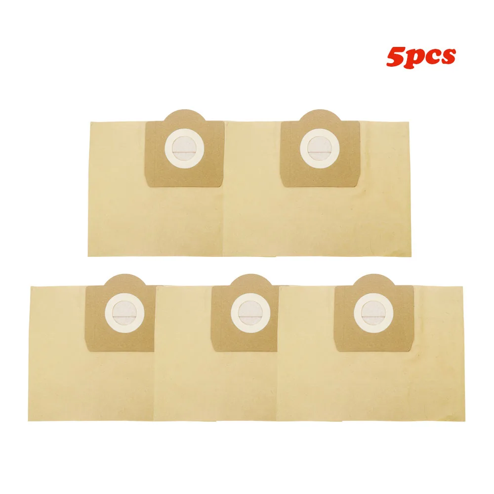 

5pcs Vacuum Cleaner Bags Dust Bag Filter Paper Bag For Karcher A2204 A2656 WD3200 WD3300 For Rowenta RB88 RU100 RU101