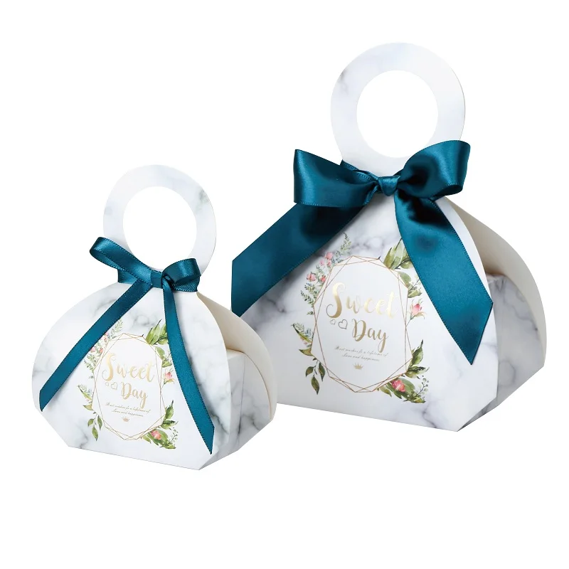 Бесплатная доставка 50 шт. Сумочка Дизайн Свадьба Зеленый сладкий день конфеты