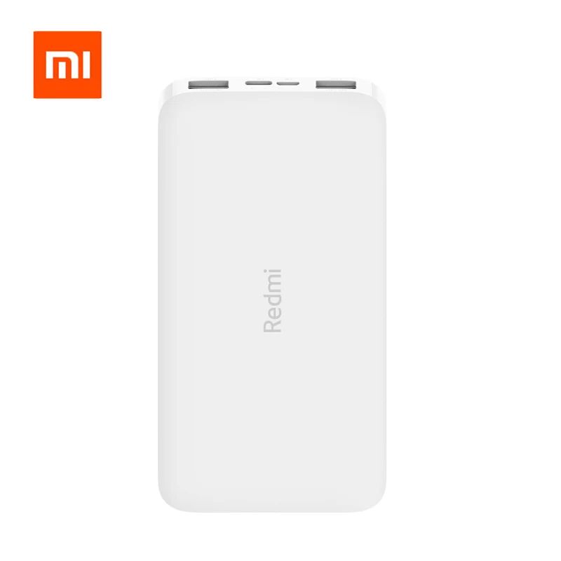 Оригинальный внешний аккумулятор Xiaomi Redmi 10000 мАч с двойным usb-выходом для iPhone huawei |