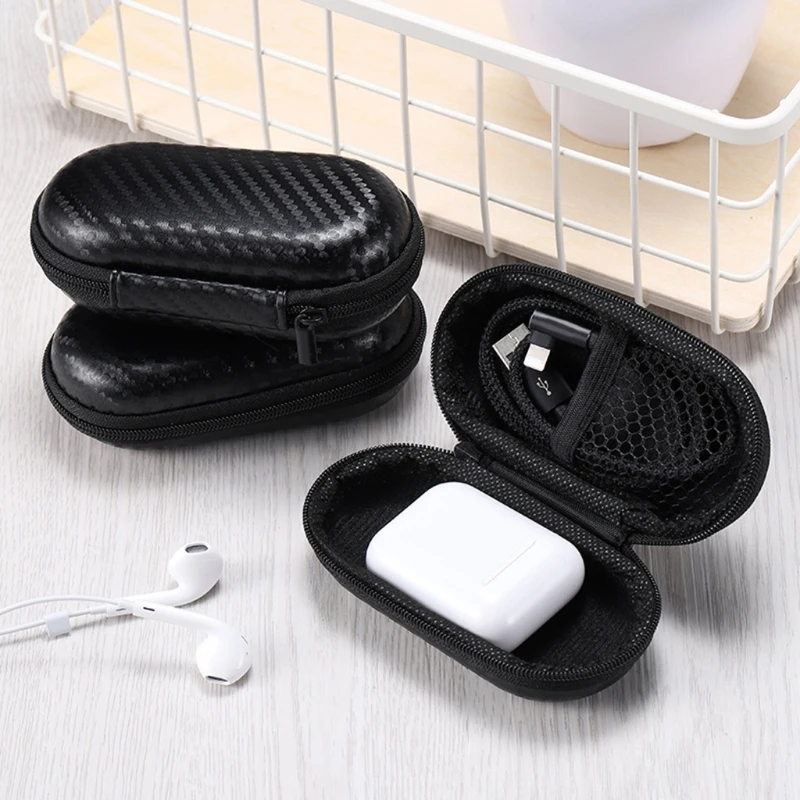 

External Hard Drive Case Shockproof EVA Carrying Case Protection Portable Travel Electronic Power Bank Bag