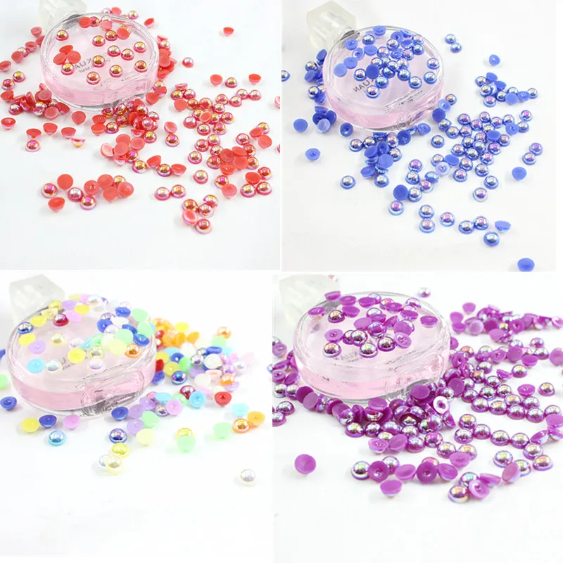 200 шт. полукруглые бусины для книг 8 мм | Дом и сад