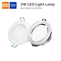 xaomi opple led downlight 3w 120 degree round recessed lamp warmcool white led bulb bedroom kitchen indoor led spot lighting