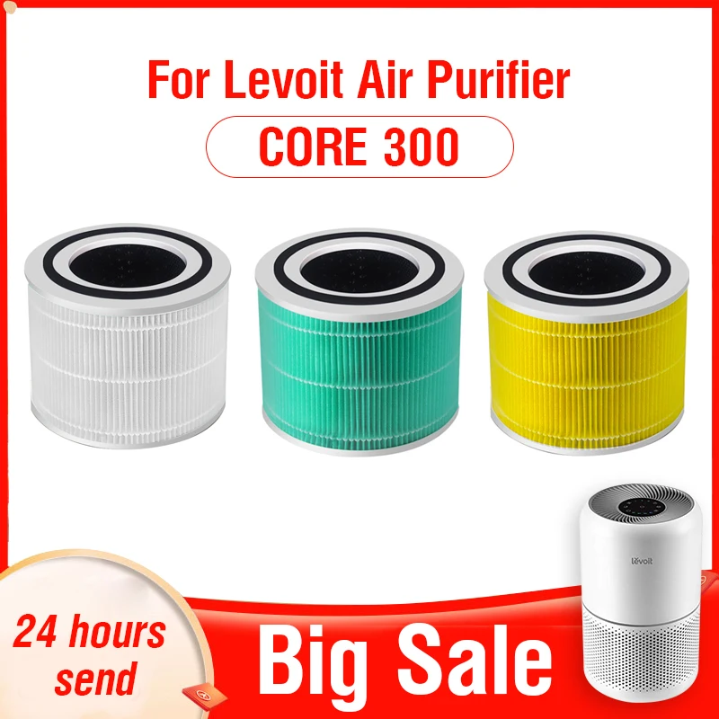 Фильтр Hepa PM2.5 для очистителя воздуха Levoit Core 300 фильтр с активированным углем