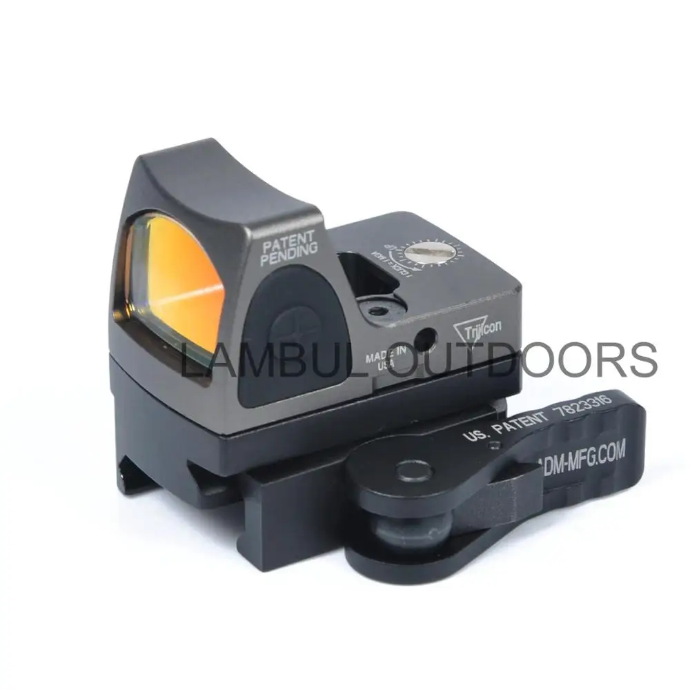 Co-свидетель крепление Trijicon быстрого отсоединения Коллиматорный прицел мини Red Dot