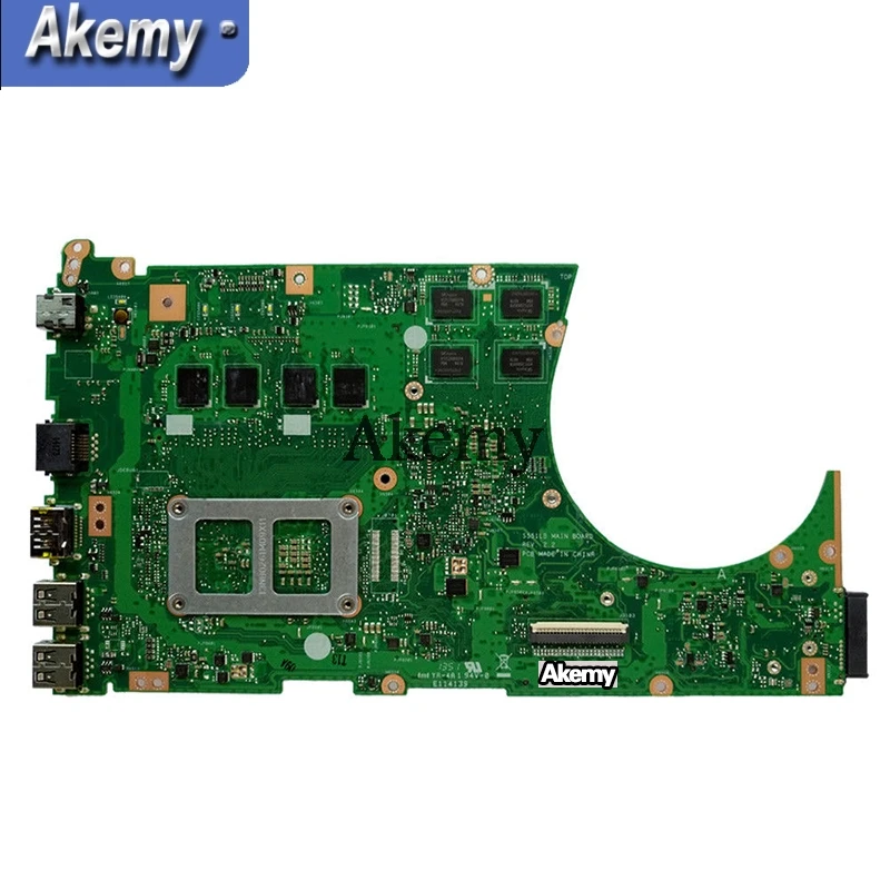 Amazoon S551LB Laptop motherboard For Asus S551LN S551LD S551L Test original mainboard 4G RAM I7-4500U GT840M-2G | Компьютеры и офис