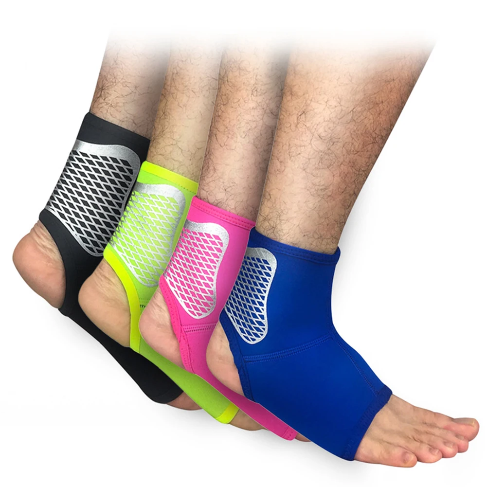 Sports Ankle Support Football Basketball Badminton Sport Protection Bandage Elastic Sprain Brace Guard Protector |