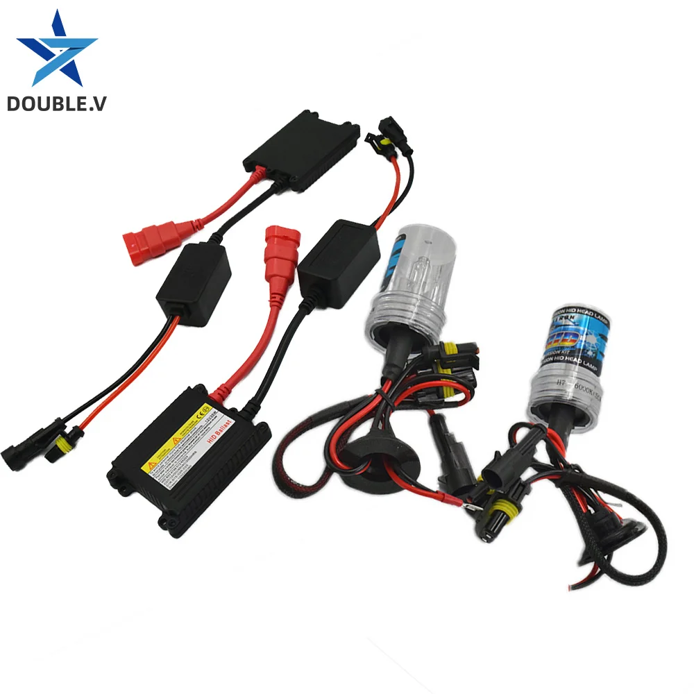 

Car bulb 55W H1 H3 xenon H7 H4 H8 H10 H11 H27 HB3 HB4 H13 9005 9006 H9 Xenon lights Car HID headlight Slim Ballast kit Xenon