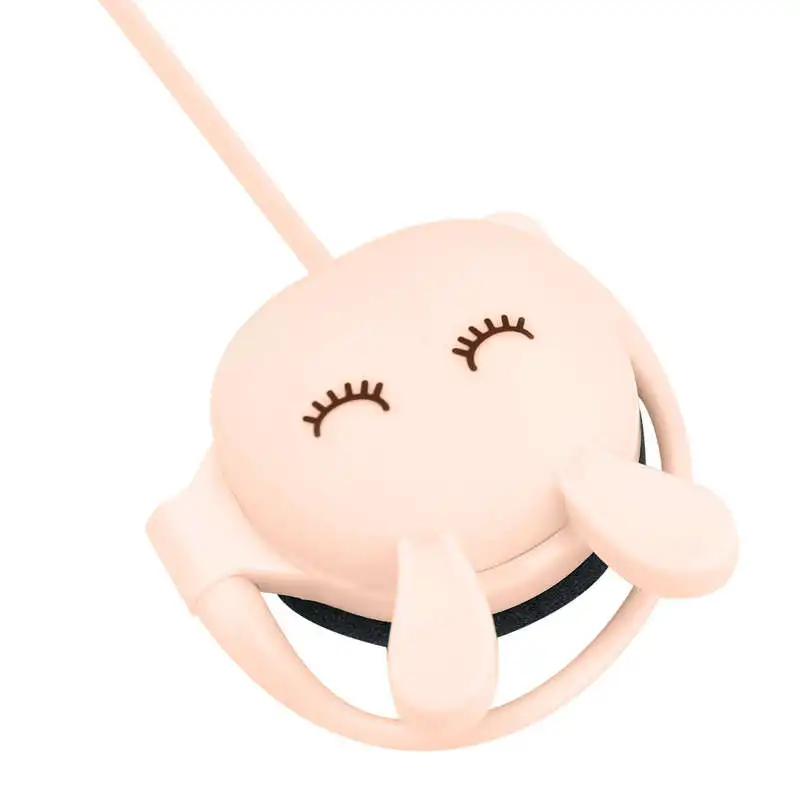 Полностью Мультяшные наушники с заячьими ушками проводные спортивные стерео для