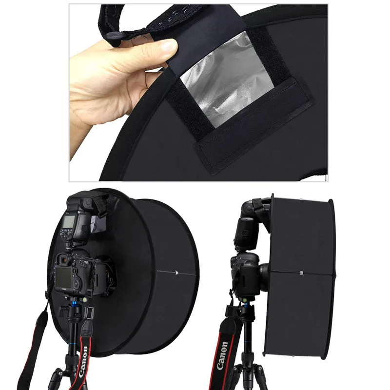Круглый софтбокс для макросъемки и портрета SpeedLite Flash Light складной рассеиватель