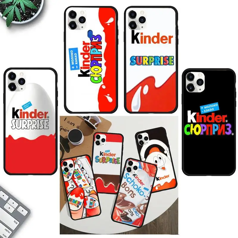

New Trolly egg KINDER JOY Surprise Phone Case For iPhone 13 11 8 7 6 6S Plus X XS MAX 5 5S SE 2020 XR 11 pro Funda capa