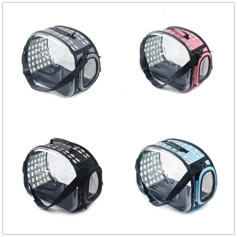 MESNUG прозрачная сумка-переноска для кошек дышащая сумка на ремне щенков складная