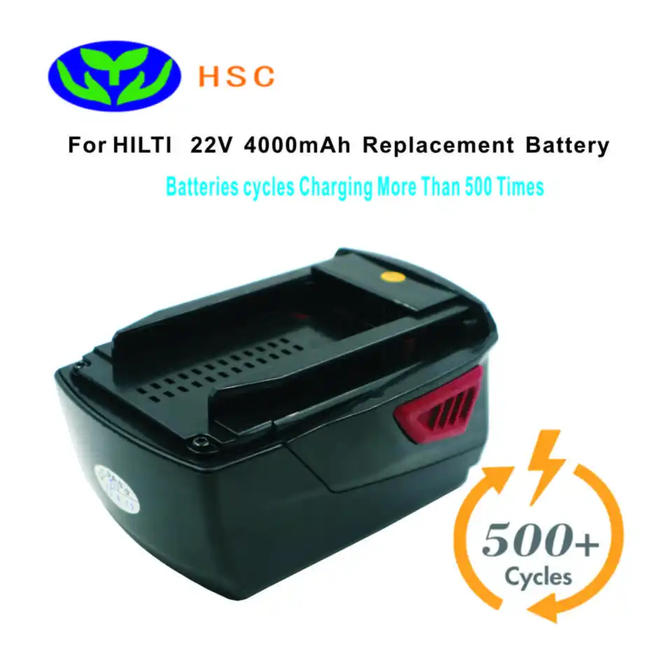 4.0Ah 18650 Батарейный блок 6S2P Hil21.6A литий-ионный аккумулятор 21,6 V Замена для Hilti 2183182 2136395 2183185 батарейный блок 22V
