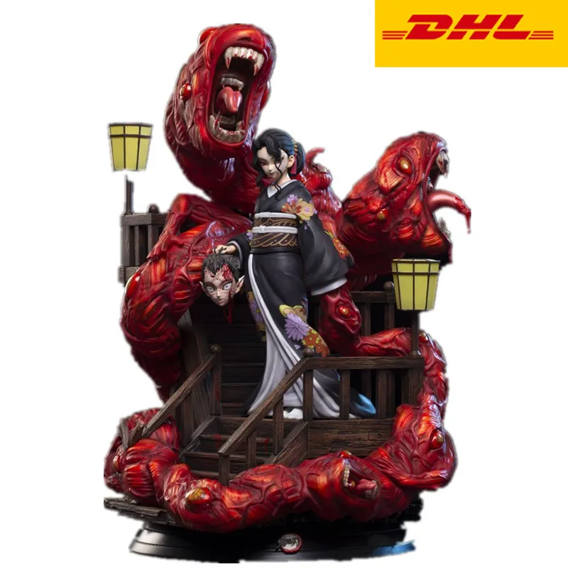 

16" Demon Slayer Statue Kibutsuji Muzan Bust 1/6 Scale Full-Length Portrait LED Original GK Action Figure Toy BOX 42CM X2144