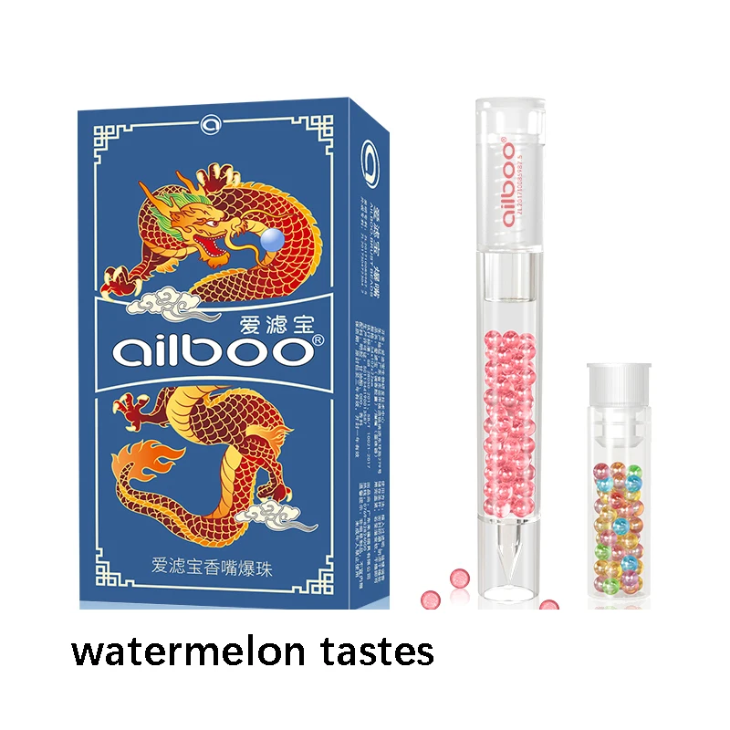 Капсулы для сигарет Ailboo Burst курительные с многоцветным фруктовым вкусом