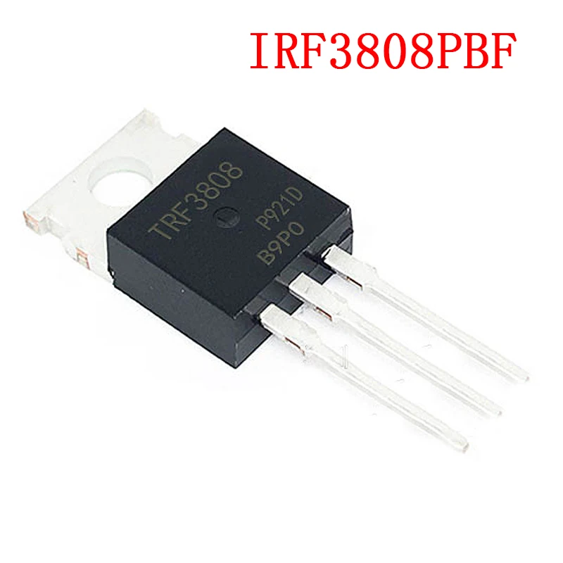 10 шт. IRF3808PBF TO-220 IRF3808 MOSFET MOSFT 75V 140A 7mOhm 150nC новый оригинальный
