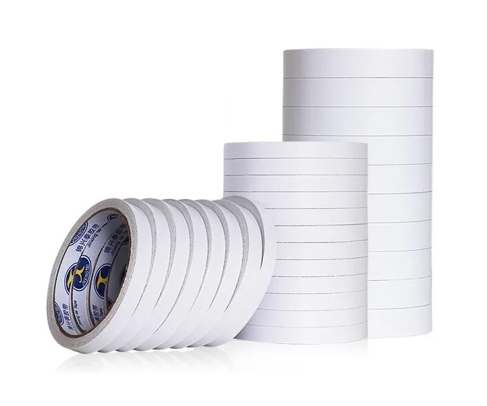 4 рулона/партия Офисная двусторонняя клейкая лента длина 12 м ширина 8 мм|office adhesive