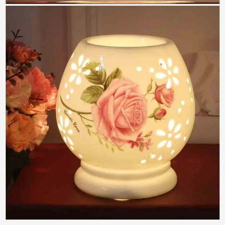 Ароматизатор для духов керамическая лампа с подогревом масла дома курильница