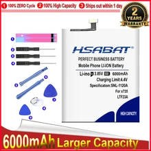 HSABAT 0 цикла 6000 мА/ч Батарея для Letv LeEco Le Pro 3 Pro3 Aka ZL1 ZL0 X720 X721 X722 X725 X726