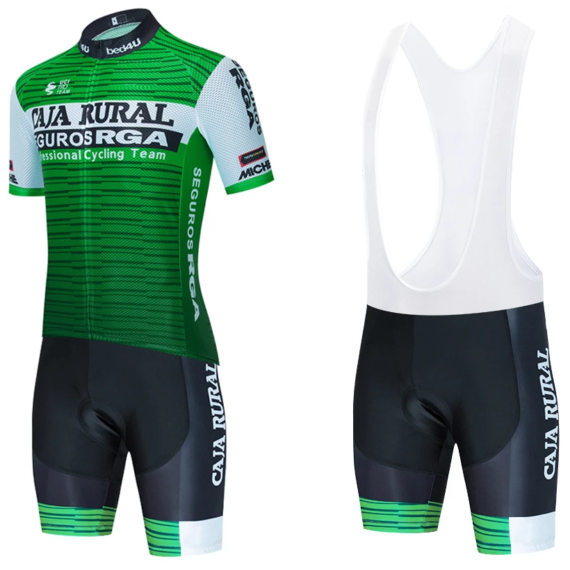 

Команда CAJA Велоспорт Джерси велосипедные шорты спортивная одежда 20D брюки Ropa Ciclismo Maillot велосипедная одежда комплект
