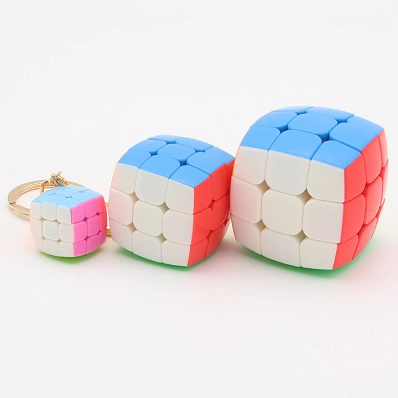 Yongjun мини 3x3x3 магический куб брелок 2 см 3 5 4 Профессиональные скоростные кубики