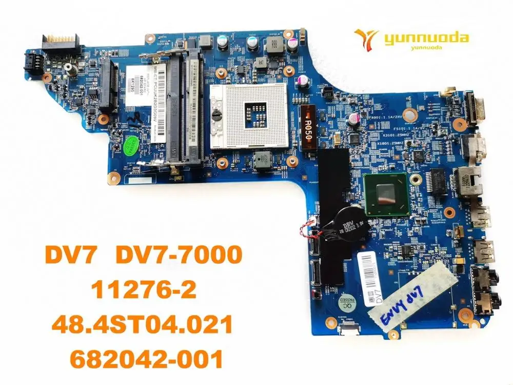 Оригинальный Для HP DV7 DV7-7000 материнская плата для ноутбука 11276-2 48.4ST04.021 682042-001