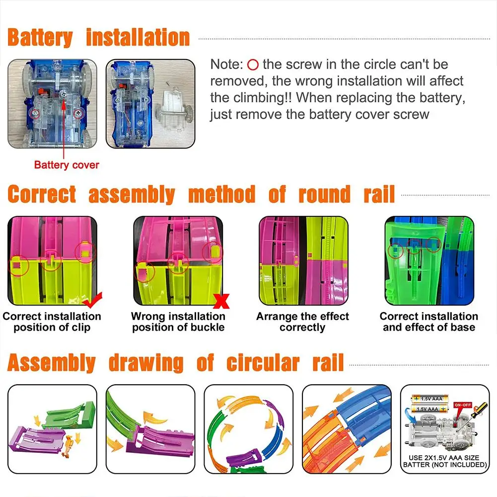 

Building Track Set Car Race Track Toy With Electric Car For Kids