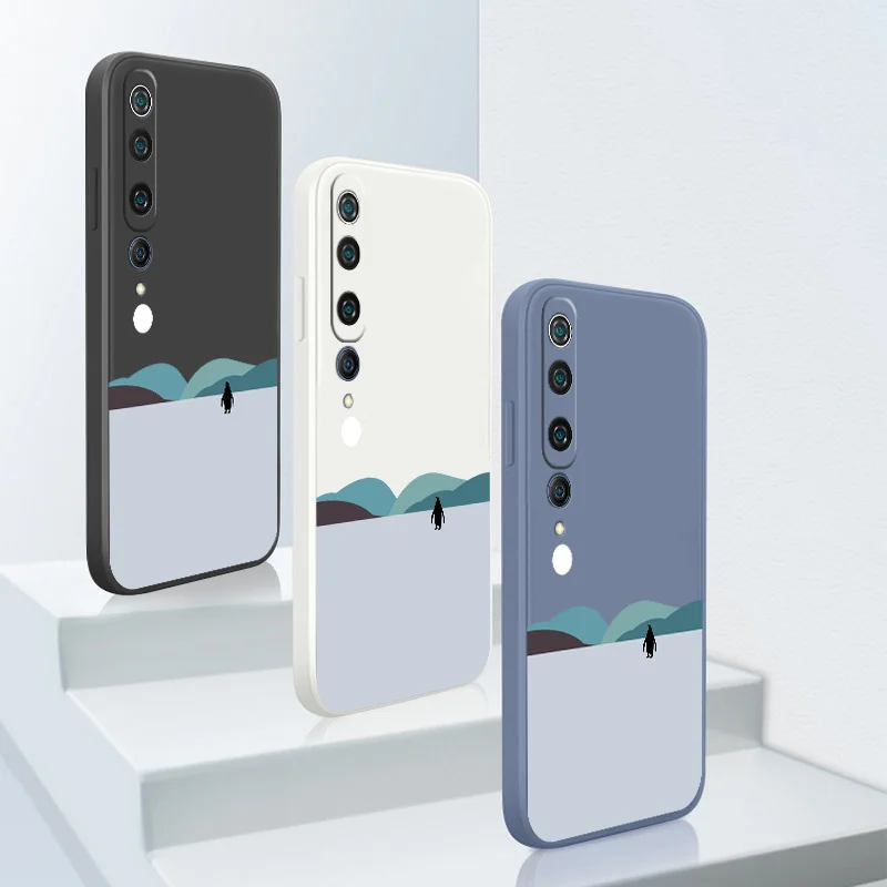 

Lens Protection Case For Xiaomi Mi 11 11i 10T 9T Pro Lite Soft Liquid Silicone Phone Cover For 10 10S 9 8 Poco F2 X2 F3 Pro Case