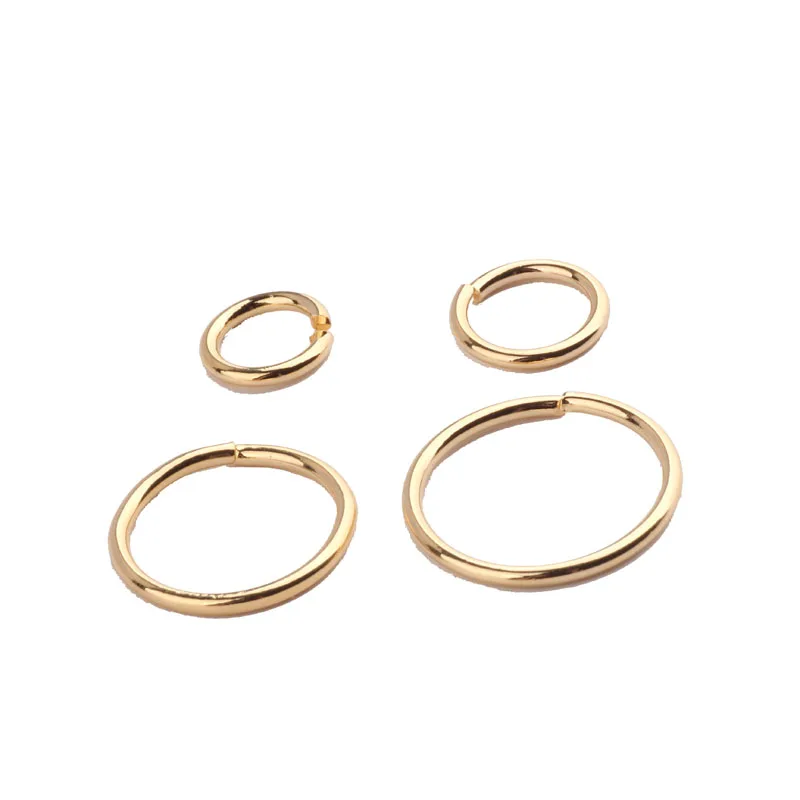 10 шт. ювелирные изделия покрытые медью настоящий золотой цвет сохраняющий одно