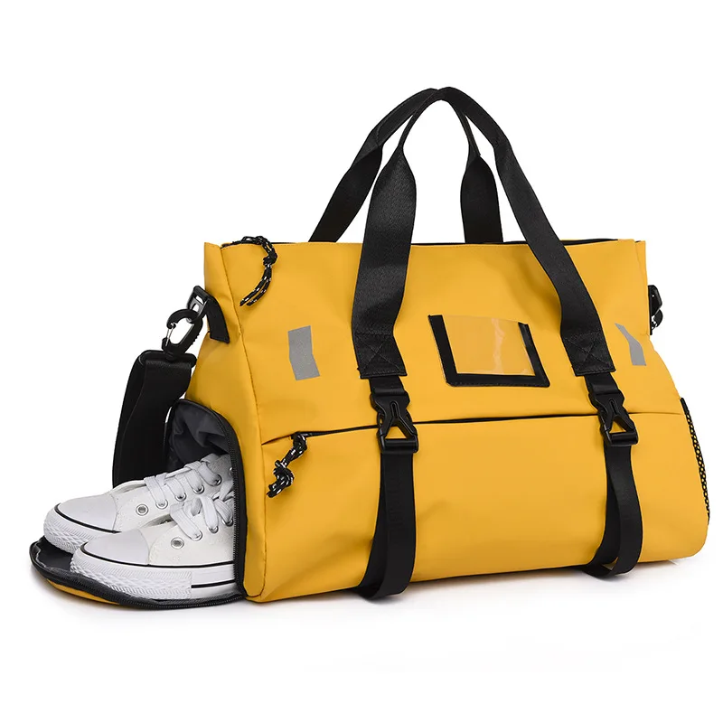 

Travel Bag Fitness Yoga Bag Large Capacity Storage Luggage Bag 2021 New Sports Dry Wet Separation Handbag
