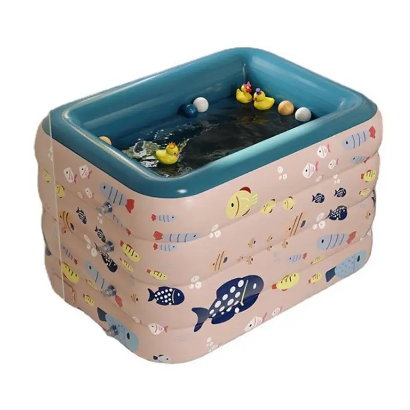 

Swimming Pool Baby Home Indoor Folding Swimming Bucket Kids Newborn Children Wireless Automatic Infant Thickened Bathtub HWC