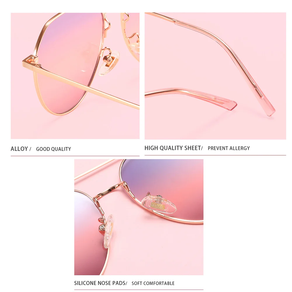 

Gradient Sunglasses Women Vintage Polarized UV400 Lens Sun Glasses Luxury Ladies Brand Designer Fashion Eyewear For Female 90274