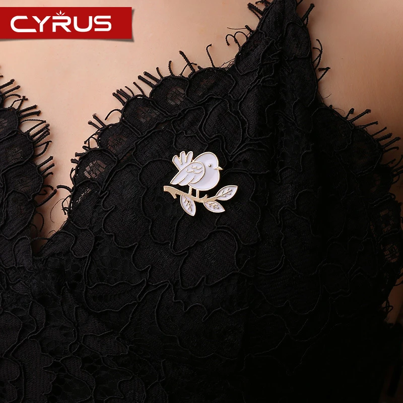 Женская Брошь с птицами брошь в Корейском стиле ювелирное изделие аксессуары для