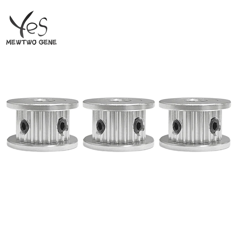 

3D Printer Parts Aluminium alloy 20 Teeth Bore 5mm Bandwidth 6mm Timing Pulley Synchronizing Wheel