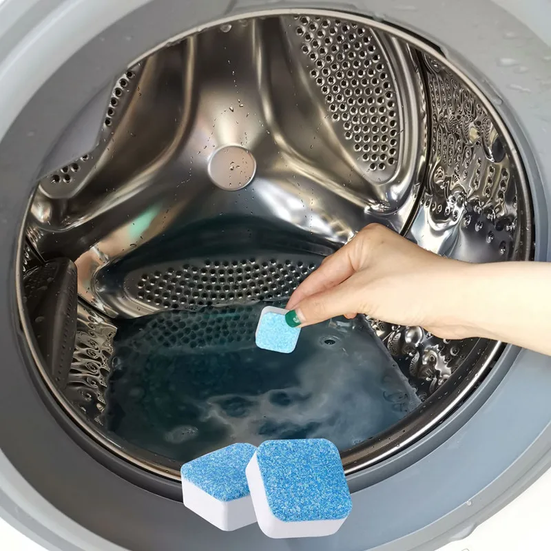 

1/4 Tab Washing Machine Cleaner Washer Cleaning Detergent Effervescent Tablet Cleaner Washing Machine Home Cleaning tools