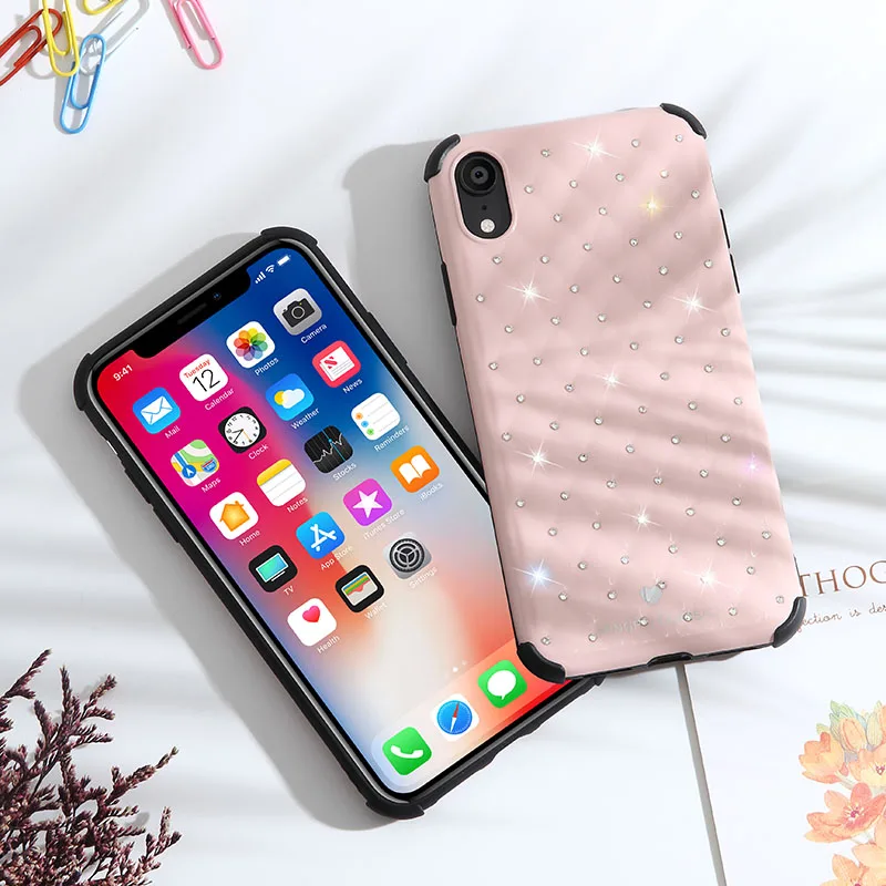 Роскошный мягкий кожаный чехол из овечьей шкуры для iphone 6 7 8 Plus X XR XS MAX задняя