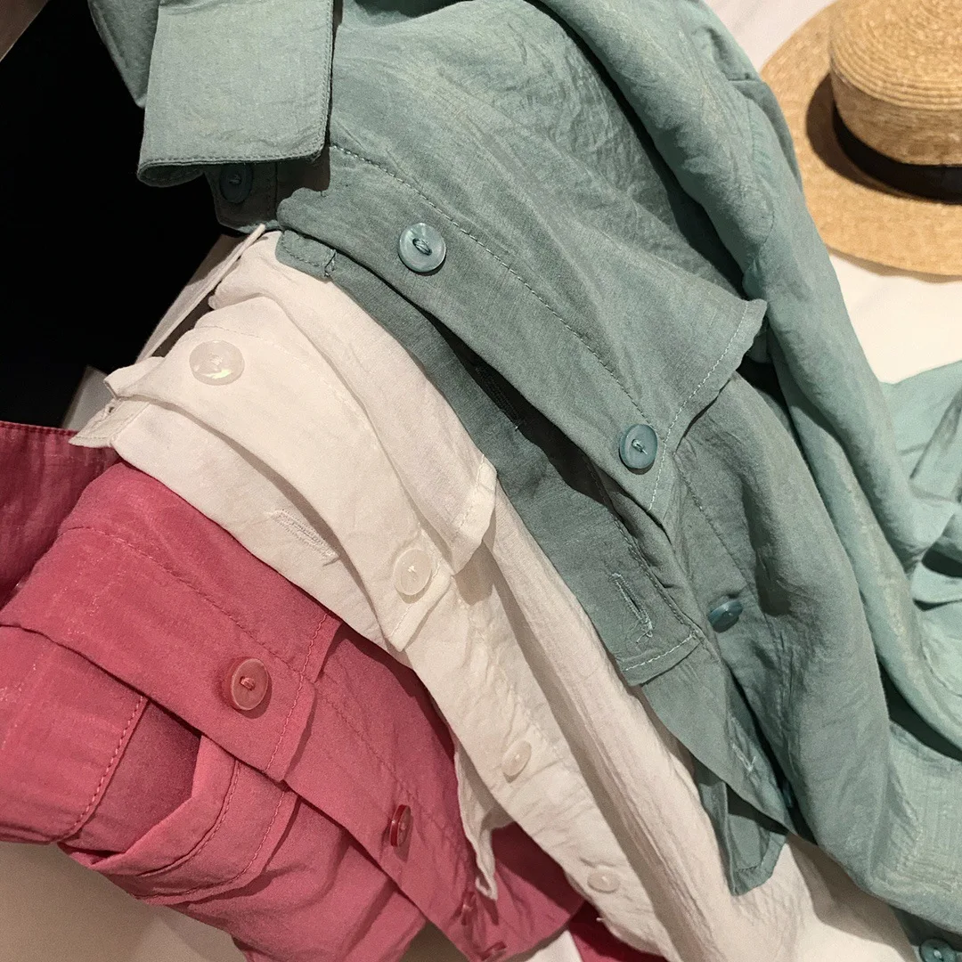 

Tinsel top 2020 fashion cardigan jacket summer thin long sleeve sunscreen shirt