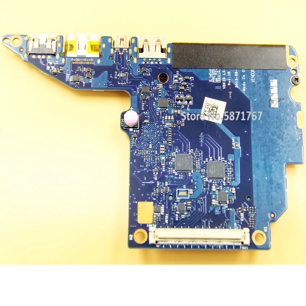 Оригинальный Для HP ZBook 17 G2 сетевая карта USB доска VBK10 сборки LS 9371P 737733 001 аккумулятор