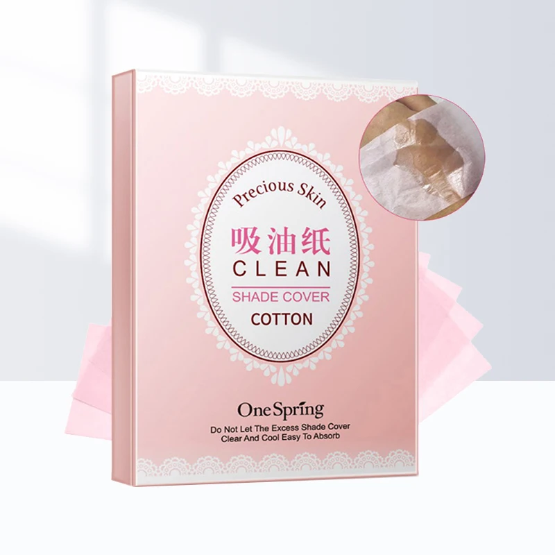 

100pcs Green Tea Absorbing Sheet Matcha Oily Face Blotting Matting Tissue Protable Facial Absorbent Paper Oil Control Wipes