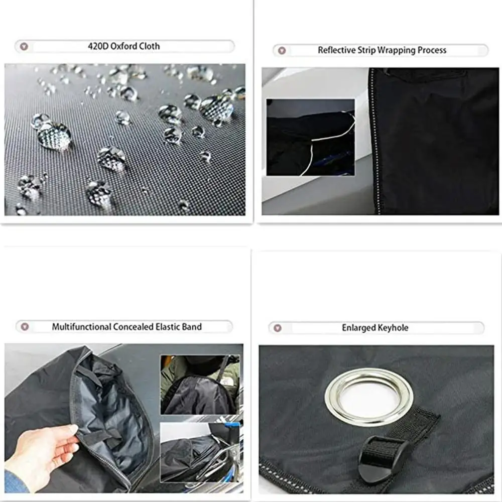 Универсальный чехол на лобовое стекло для скутера зимняя ветрозащитная