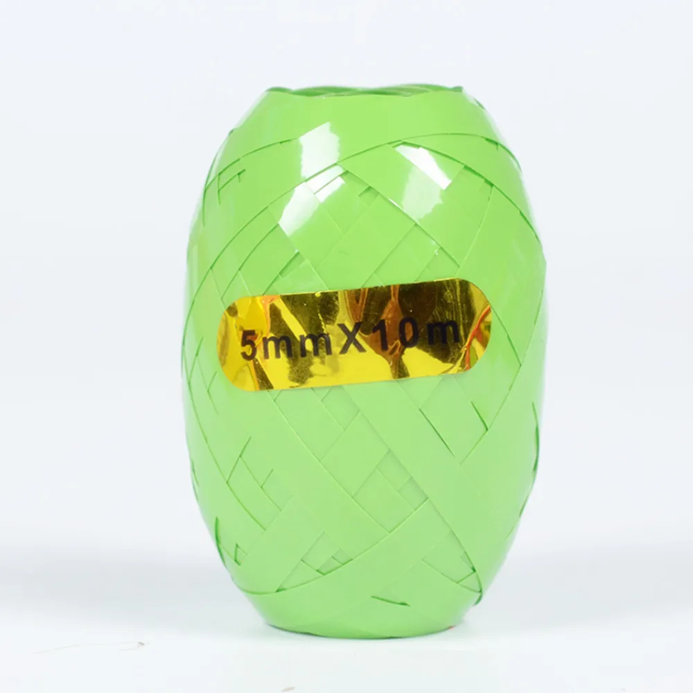 0.5cm-10m Новинка, 5 мм* 100 м, фольга, Гелиевый шар, лента, свадьба, день рождения, вечеринка, украшение, воздушный шар, оберточная лента, воздушный шар, веревка - Цвет: 0.5cm-10m