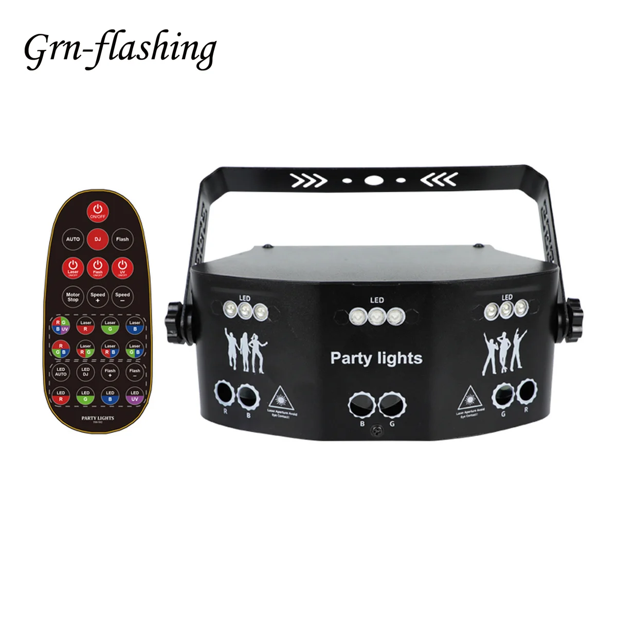 Светодиодный диско-светильник 15 глаз для домашвечерние диско-лазер