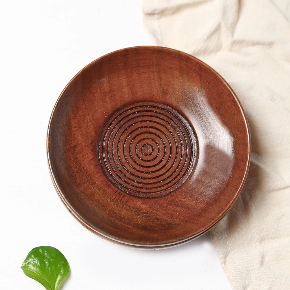 

1PC Durable Wood Coasters Placemats Round Heat Resistant Drink Mat Table Tea Coffee Cup Pad Non-slip cup mat insulation pad