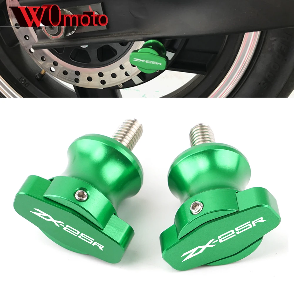 

M8 ZX25R Logo Для Kawasaki ZX25R ZX-25R ZX 25R 2020 2021 8 мм катушки для мотоциклетных ручек слайдер винты стенд модифицированные аксессуары