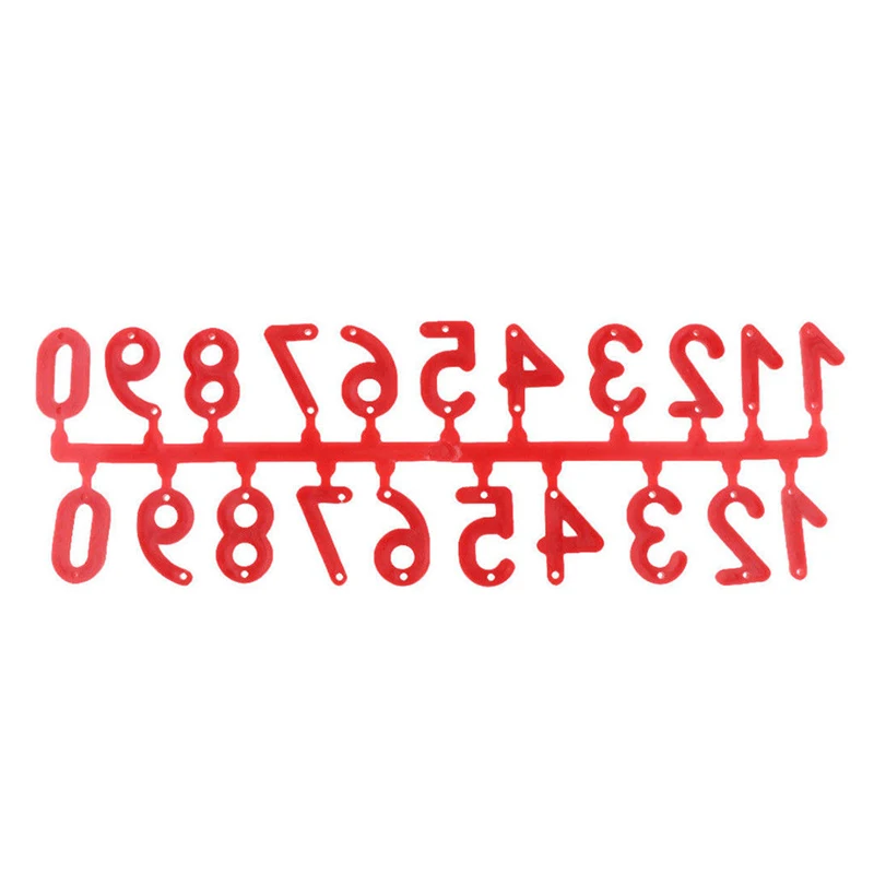 1 комплект с маркировочным номером пчелиного улей красный пластиковый пчеловод